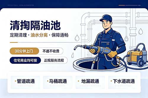 金昌清掏隔油池